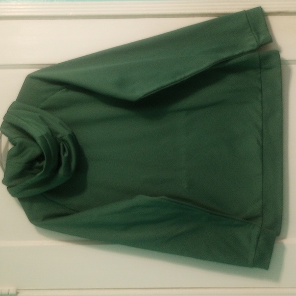 Nike Dri Fit  Swoosh Green Hoodie Sweater - Picture 4 of 10